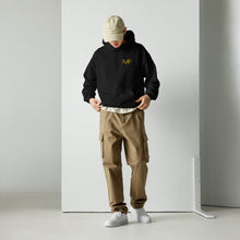 Load image into Gallery viewer, THAT MF Logo Unisex Hoodie - Small Print (Gold Print)
