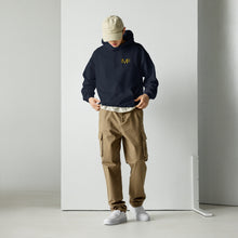 Load image into Gallery viewer, THAT MF Logo Unisex Hoodie - Small Print (Gold Print)