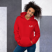 Load image into Gallery viewer, THAT MF Logo Unisex Hoodie - Small Print (White Print)