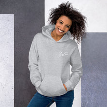 Load image into Gallery viewer, THAT MF Logo Unisex Hoodie - Small Print (White Print)