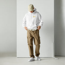 Load image into Gallery viewer, THAT MF Logo Unisex Hoodie - Small Print (Gold Print)