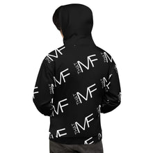 Load image into Gallery viewer, THAT MF Logo AOP Unisex Hoodie (w/sleeve print - White Print)