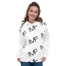 Load image into Gallery viewer, THAT MF Logo AOP Unisex Hoodie (Black Print)