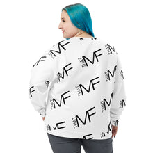 Load image into Gallery viewer, THAT MF Logo AOP Unisex Sweatshirt (Black Print)