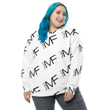 Load image into Gallery viewer, THAT MF Logo AOP Unisex Sweatshirt (Black Print)