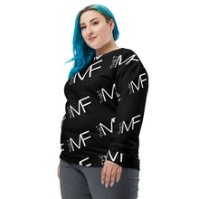 Load image into Gallery viewer, THAT MF Logo AOP Unisex Sweatshirt (White Print)