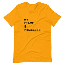Load image into Gallery viewer, MY PEACE Unisex Tee (Black Print)