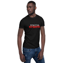 Load image into Gallery viewer, Finish STRONG Unisex Tee (White/Red Print)