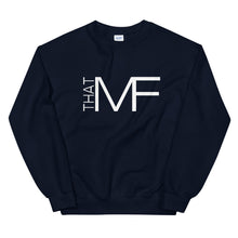 Load image into Gallery viewer, That MF Logo Unisex Sweatshirt (White print)