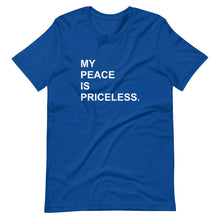 Load image into Gallery viewer, MY PEACE Unisex Tee (White Print)