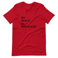 Load image into Gallery viewer, MY PEACE Unisex Tee (Black Print)