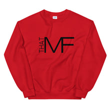 Load image into Gallery viewer, That MF Logo Unisex Sweatshirt (Black Print)