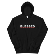 Load image into Gallery viewer, BLESSED Unisex Hoodie (White Print)