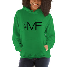 Load image into Gallery viewer, That MF Logo Unisex Hoodie (Black Print)