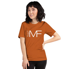 Load image into Gallery viewer, That MF Logo Unisex Tee (White Print)