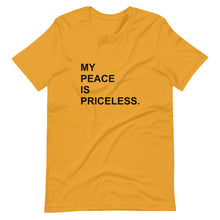 Load image into Gallery viewer, MY PEACE Unisex Tee (Black Print)
