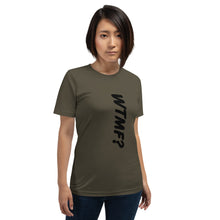 Load image into Gallery viewer, WTMF? Vertical Unisex Tee (Black Print)