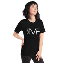Load image into Gallery viewer, That MF Logo Unisex Tee (White Print)
