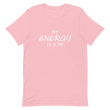 Load image into Gallery viewer, MY ENERGY/MF Unisex Tee (White Print)