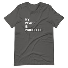 Load image into Gallery viewer, MY PEACE Unisex Tee (White Print)
