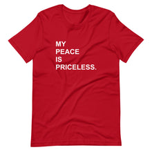 Load image into Gallery viewer, MY PEACE Unisex Tee (White Print)