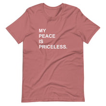 Load image into Gallery viewer, MY PEACE Unisex Tee (White Print)