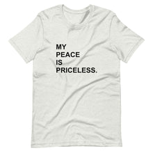 Load image into Gallery viewer, MY PEACE Unisex Tee (Black Print)
