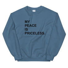 Load image into Gallery viewer, MY PEACE Unisex Sweatshirt (Black Print)