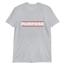 Load image into Gallery viewer, PURPOSE Unisex Tee (White Print)