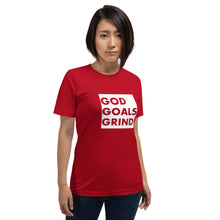 Load image into Gallery viewer, GOD GOALS GRIND Unisex Tee (White Box)