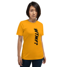 Load image into Gallery viewer, WTMF? Vertical Unisex Tee (Black Print)