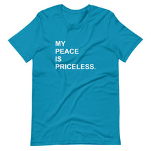 Load image into Gallery viewer, MY PEACE Unisex Tee (White Print)