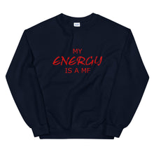 Load image into Gallery viewer, MY ENERGY/MF Unisex Sweatshirt (Red Print)