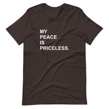 Load image into Gallery viewer, MY PEACE Unisex Tee (White Print)