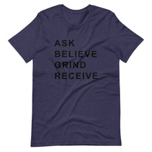 Load image into Gallery viewer, ASK BELIEVE Unisex Tee (Black Print)