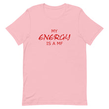 Load image into Gallery viewer, MY ENERGY/MF Unisex Tee (Red Print)