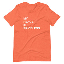 Load image into Gallery viewer, MY PEACE Unisex Tee (White Print)