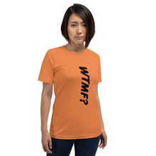 Load image into Gallery viewer, WTMF? Vertical Unisex Tee (Black Print)