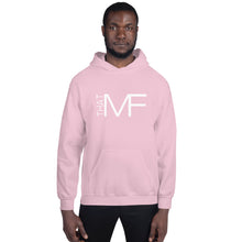 Load image into Gallery viewer, That MF Logo Unisex Hoodie (White Print)