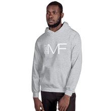 Load image into Gallery viewer, That MF Logo Unisex Hoodie (White Print)