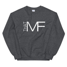 Load image into Gallery viewer, That MF Logo Unisex Sweatshirt (White print)