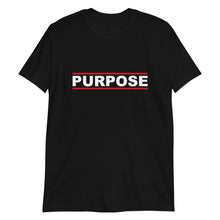 Load image into Gallery viewer, PURPOSE Unisex Tee (White Print)