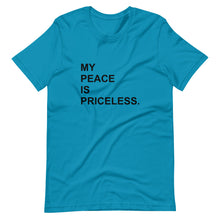 Load image into Gallery viewer, MY PEACE Unisex Tee (Black Print)