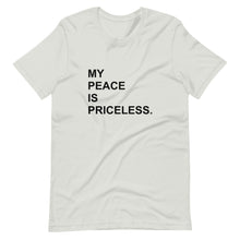 Load image into Gallery viewer, MY PEACE Unisex Tee (Black Print)