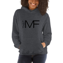 Load image into Gallery viewer, That MF Logo Unisex Hoodie (Black Print)