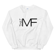 Load image into Gallery viewer, That MF Logo Unisex Sweatshirt (Black Print)