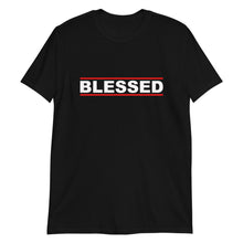 Load image into Gallery viewer, BLESSED Unisex Tee (White Print)