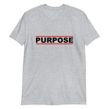Load image into Gallery viewer, PURPOSE Unisex Tee (Black Print)
