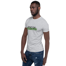 Load image into Gallery viewer, Finish STRONG Unisex Tee (Black/Green Print)