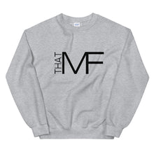Load image into Gallery viewer, That MF Logo Unisex Sweatshirt (Black Print)
